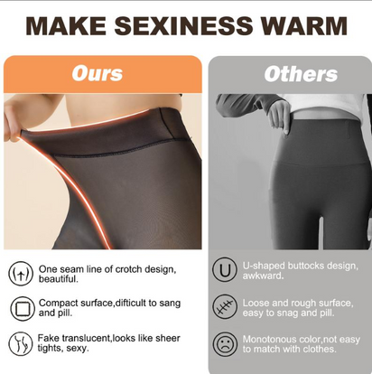 Winter warm pantyhose leggings